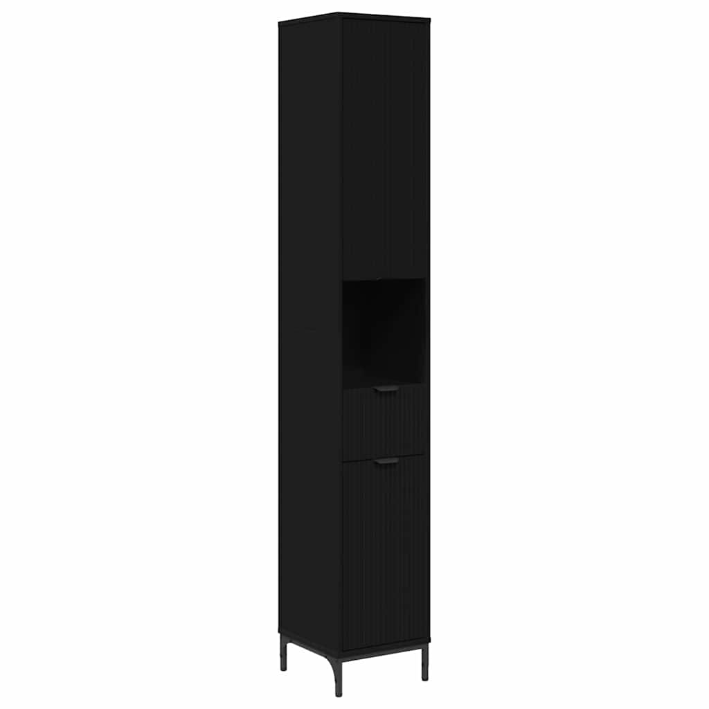 Ensemble de mobilier de salle de bain avec tiroir Noir - XIOS