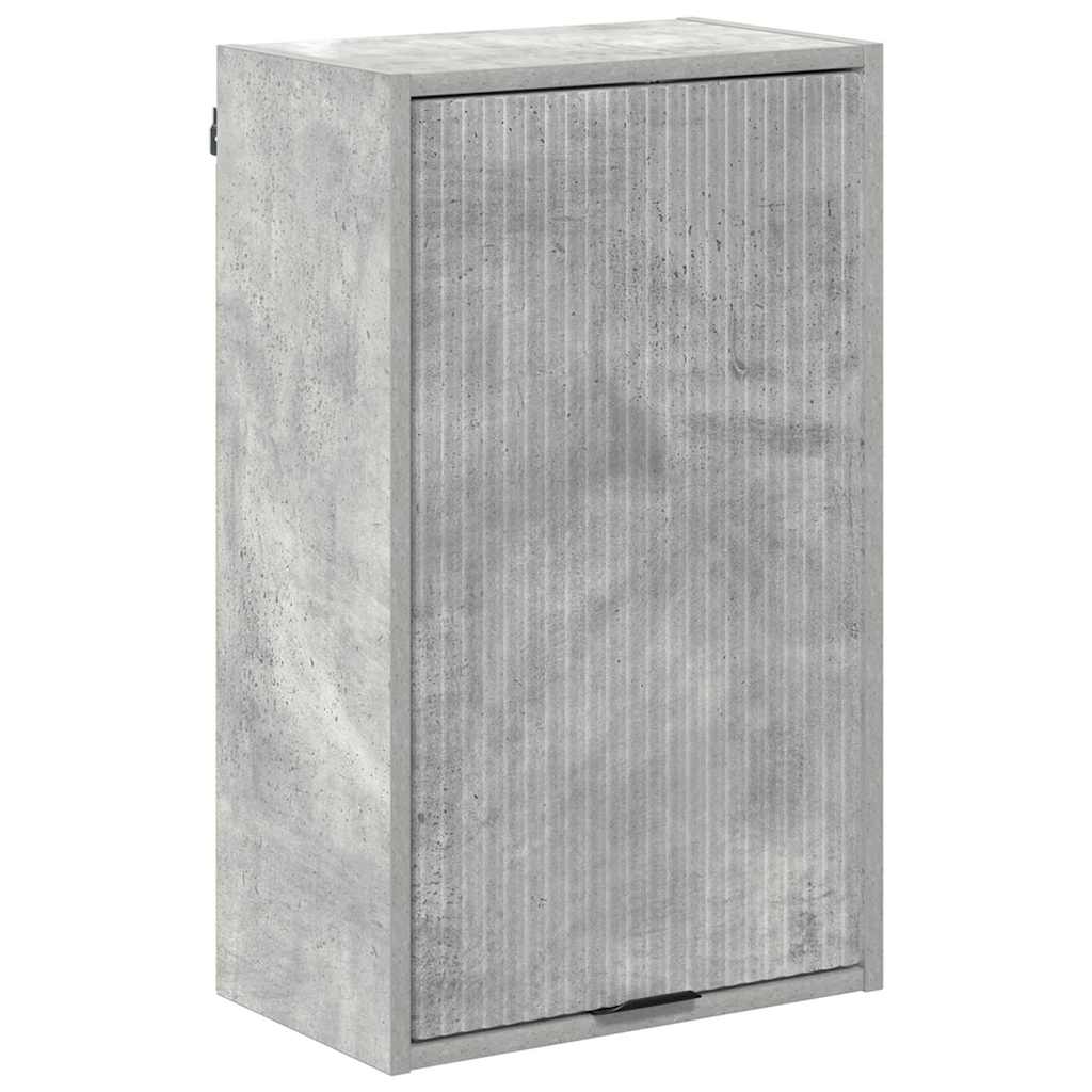 Ensemble de mobilier de salle de bain avec tiroir Gris béton - XIOS