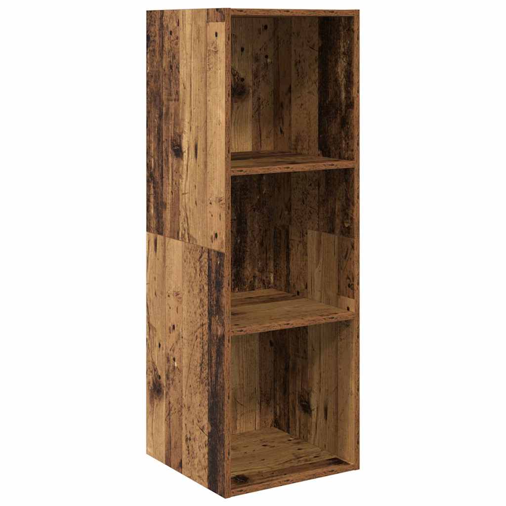 Ensemble meuble TV 3 pc Bois Ancien Bois d'ingénierie