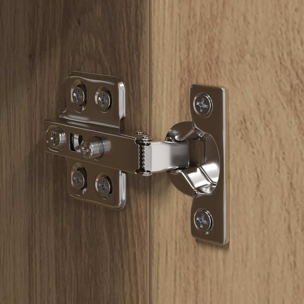 Ensemble meuble TV 7 pc Chêne artisanal Bois d'ingénierie