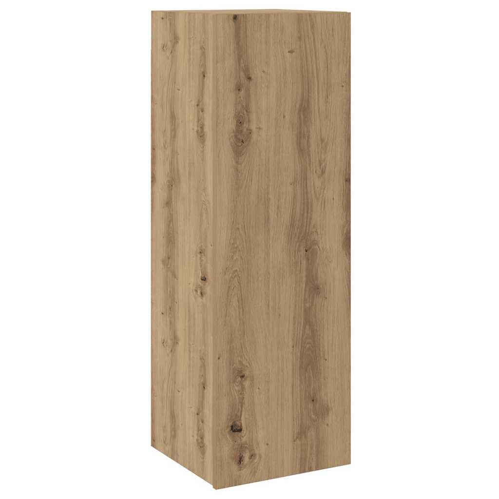 Ensemble meuble TV 7 pc Chêne artisanal Bois d'ingénierie