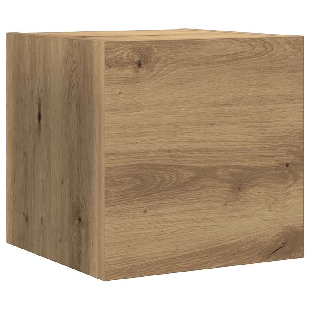 Ensemble meuble TV 7 pc Chêne artisanal Bois d'ingénierie