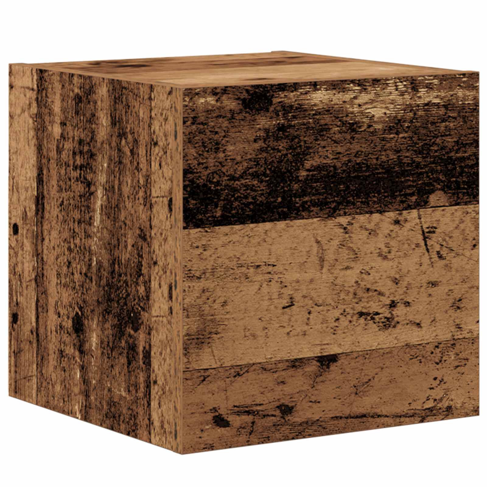 Ensemble meuble TV 3 pc Bois Ancien Bois d'ingénierie