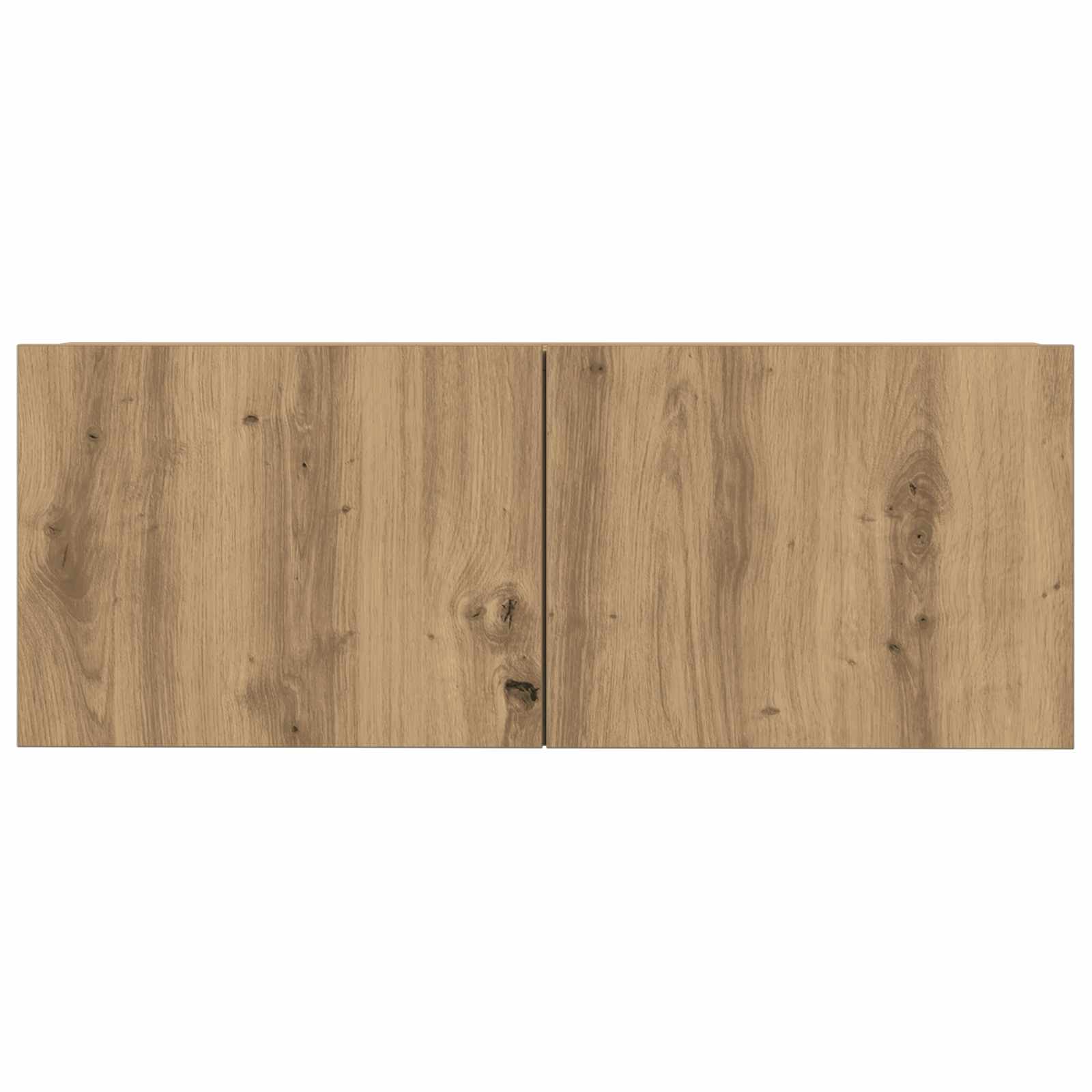 Ensemble meuble TV 3 pcs Chêne artisanal Bois d'ingénierie - XIOS