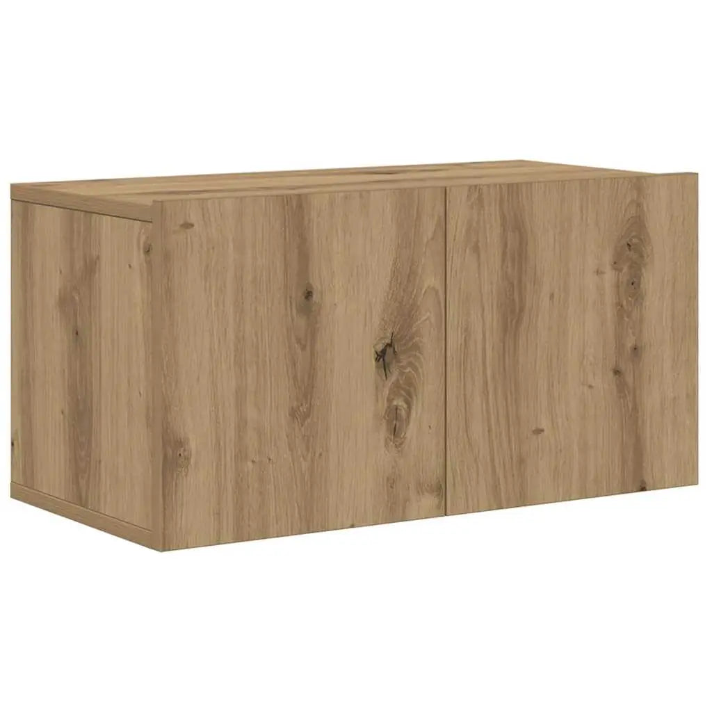Ensemble meuble TV 6 pc Chêne artisanal Bois d’ingénierie - XIOS