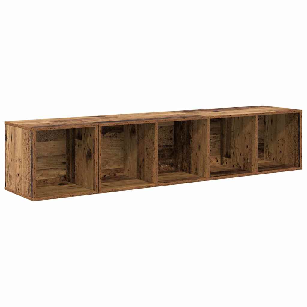 Ensemble de meubles TV 2 pcs Vieux bois 37 x 37 x 142.5 cm - XIOS