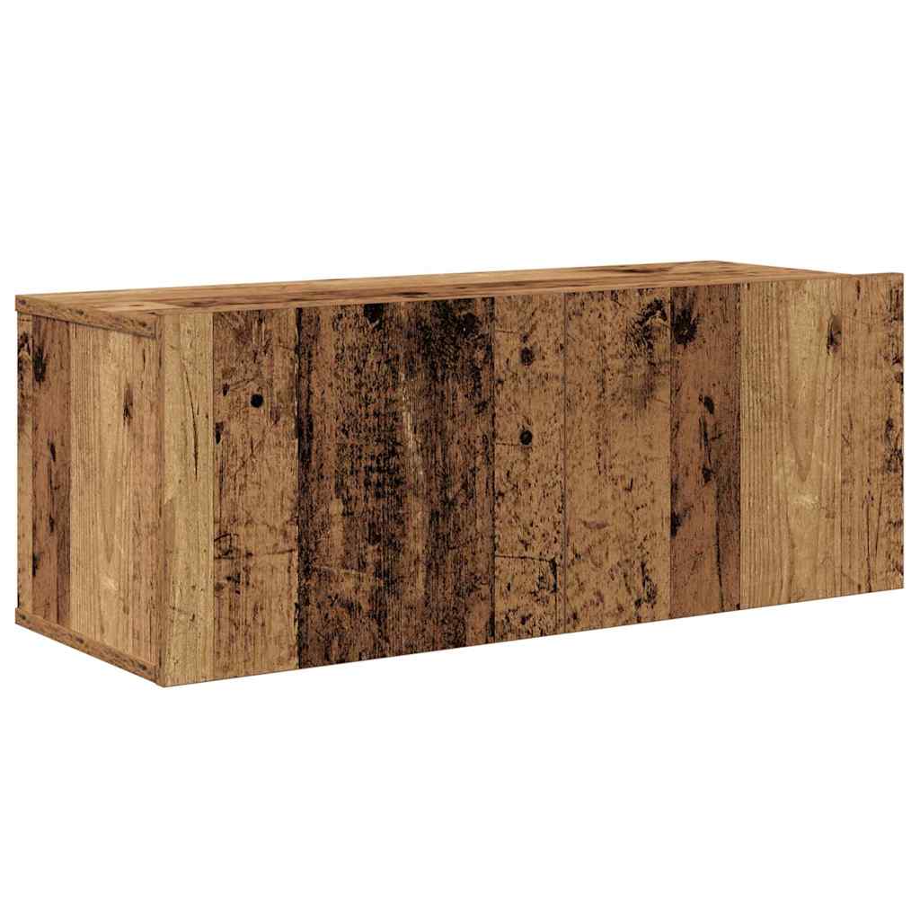 Ensemble meuble TV 5 pcs Bois ancien 100 x 30 x 30 cm - XIOS