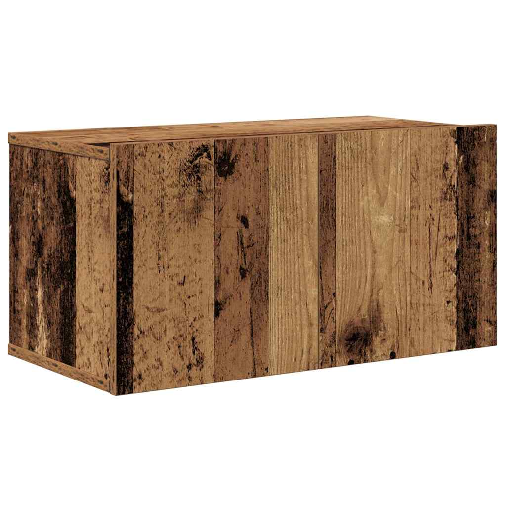 Ensemble meuble TV 5 pcs Bois ancien 100 x 30 x 30 cm - XIOS