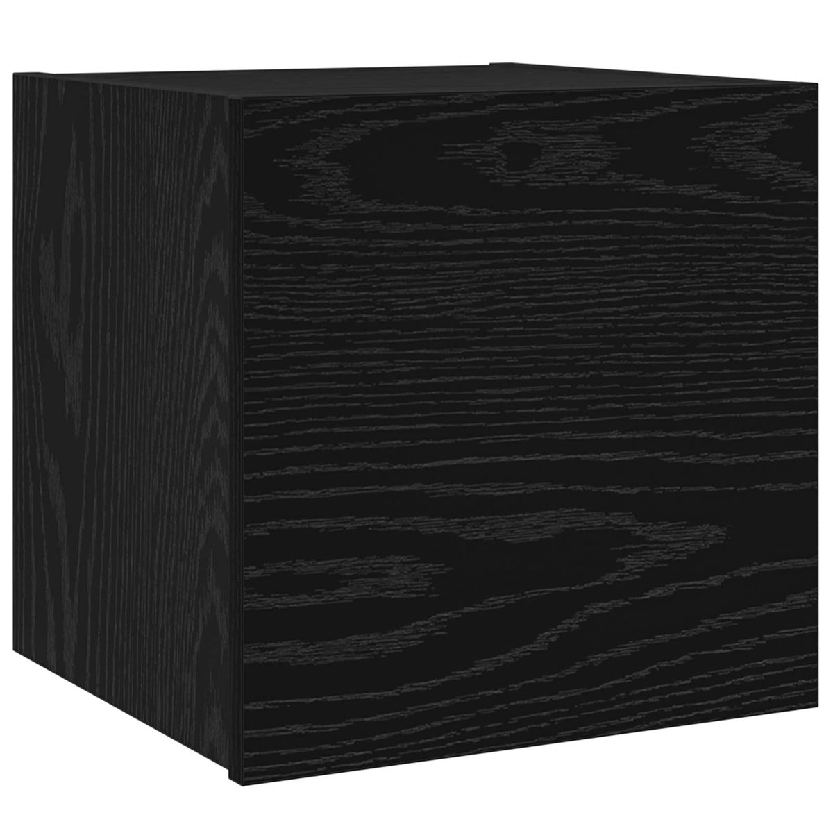 Ensemble meuble TV 8 pc Chêne noir Bois d'ingénierie
