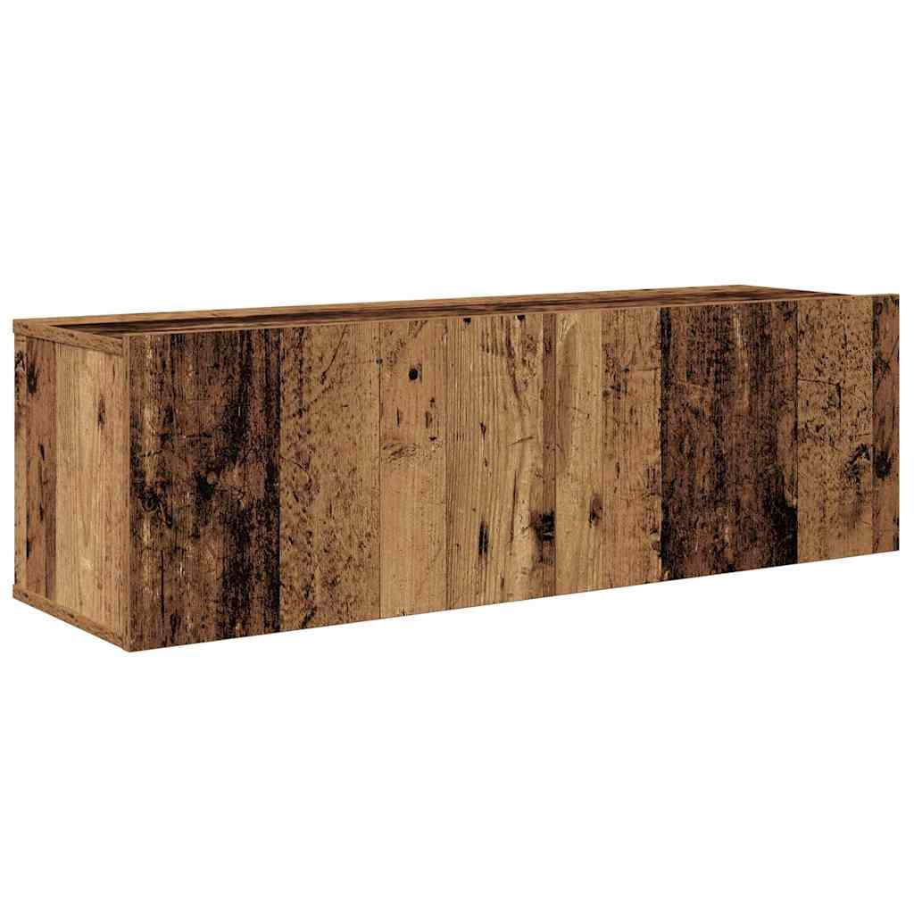 Ensemble meuble TV 8 pcs Bois Ancien Bois d'ingénierie - XIOS