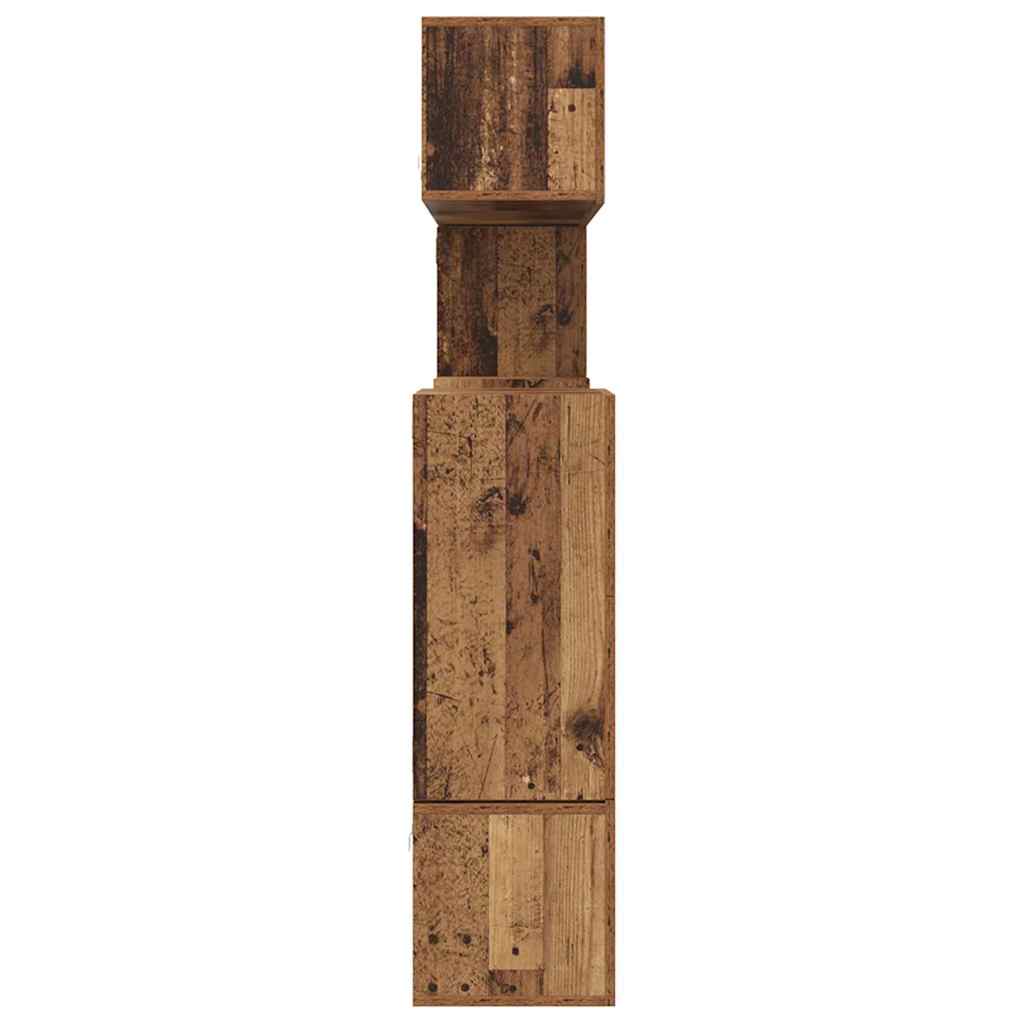 Ensemble meuble TV 10 pcs Bois ancien 60 x 30 x 30 cm - XIOS