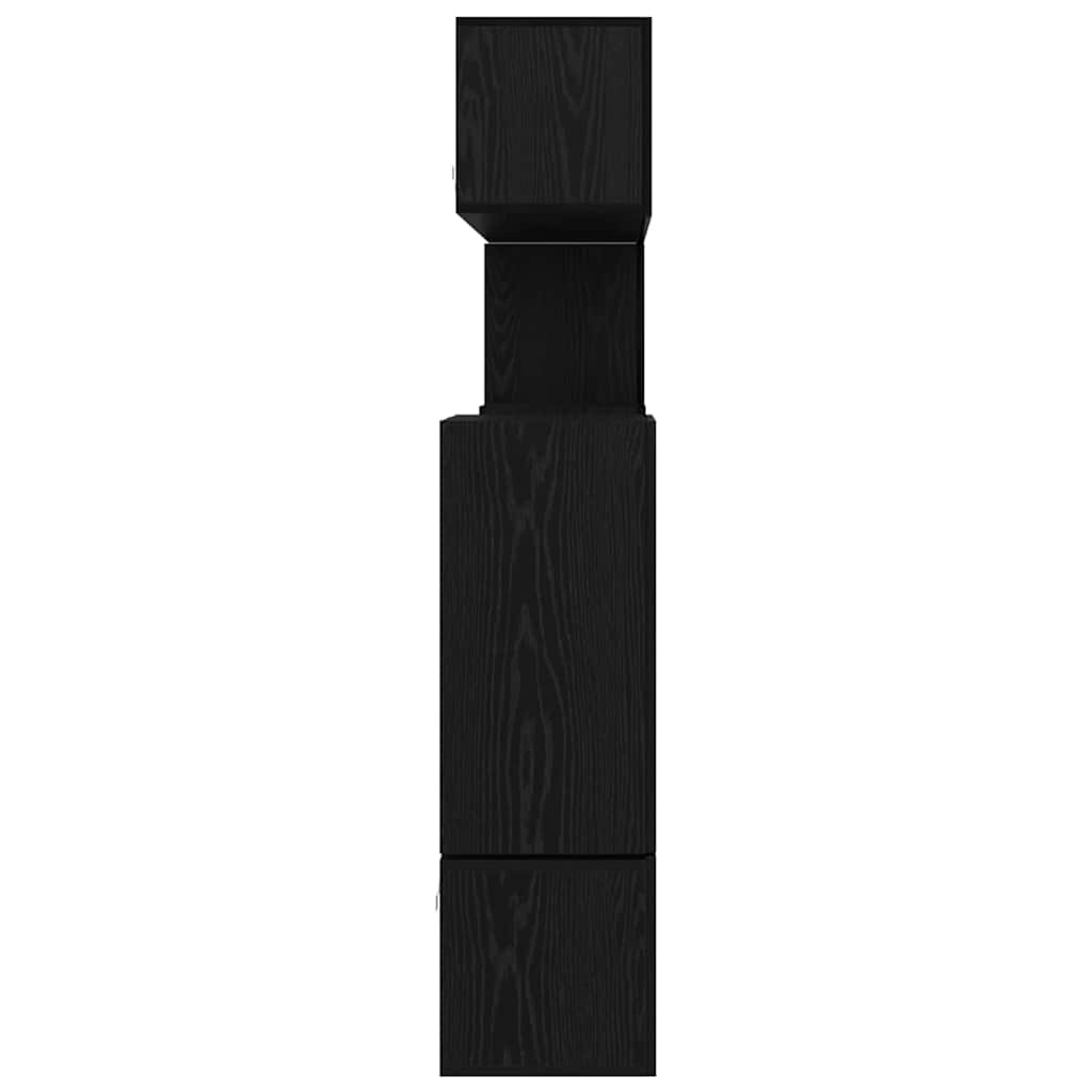 Ensemble meuble TV 10 pcs Chêne noir Bois d'ingénierie - XIOS