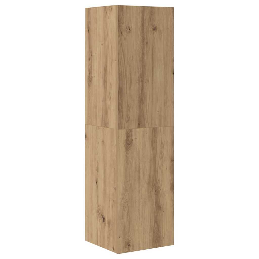 Ensemble meuble TV 4 pcs Chêne artisanal Bois d'ingénierie - XIOS