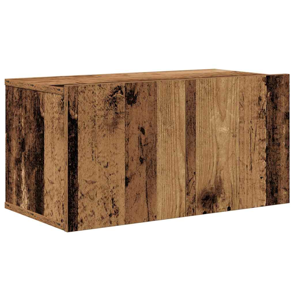 Ensemble meuble TV 2 pcs Bois Ancien Bois d'ingénierie - XIOS