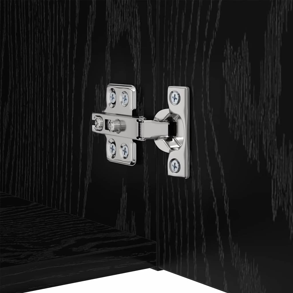 Ensemble meuble TV 5 pcs Chêne noir Bois d'ingénierie - XIOS