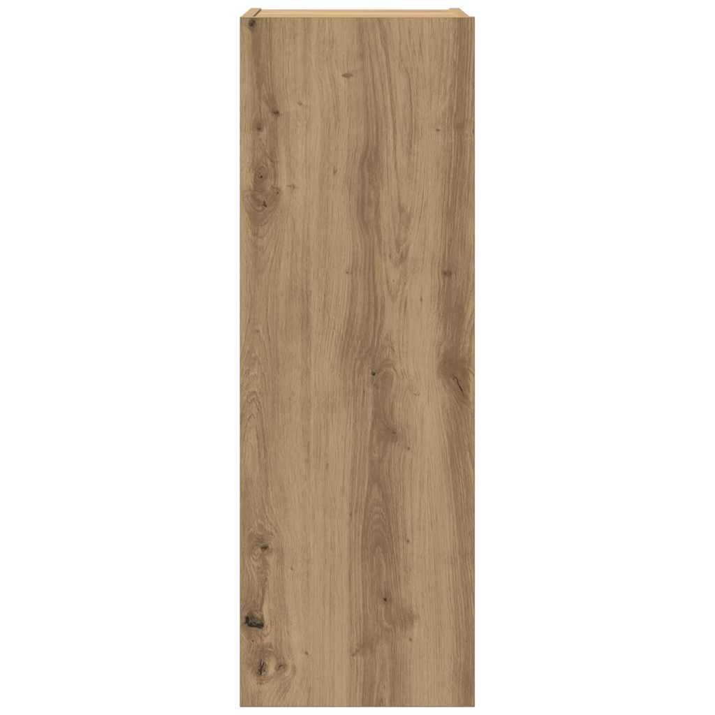Unites TV Montage mural 4 pcs Chêne artisanal Bois d'ingénierie - XIOS