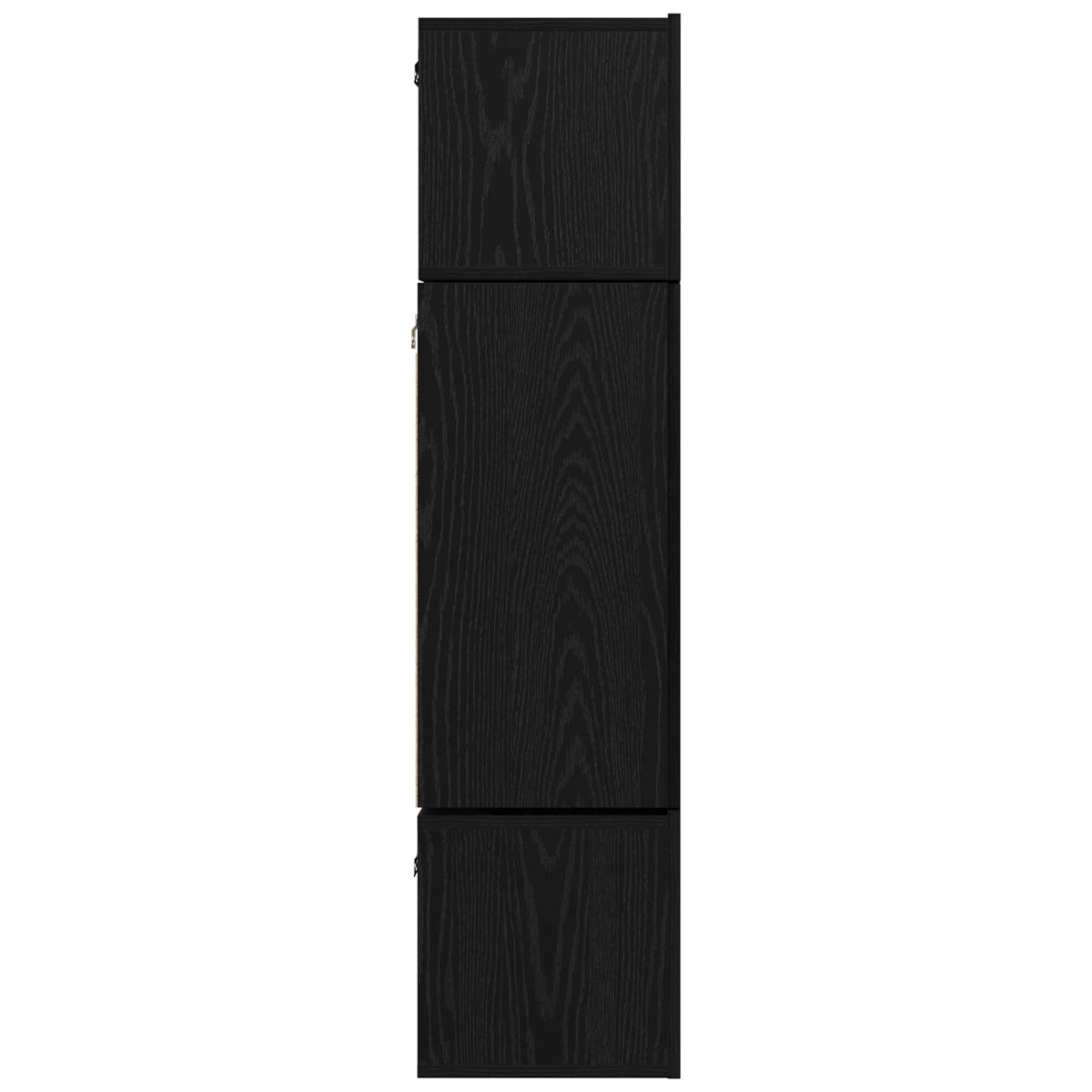 Ensemble meuble TV 6 pc Chêne noir Bois d'ingénierie