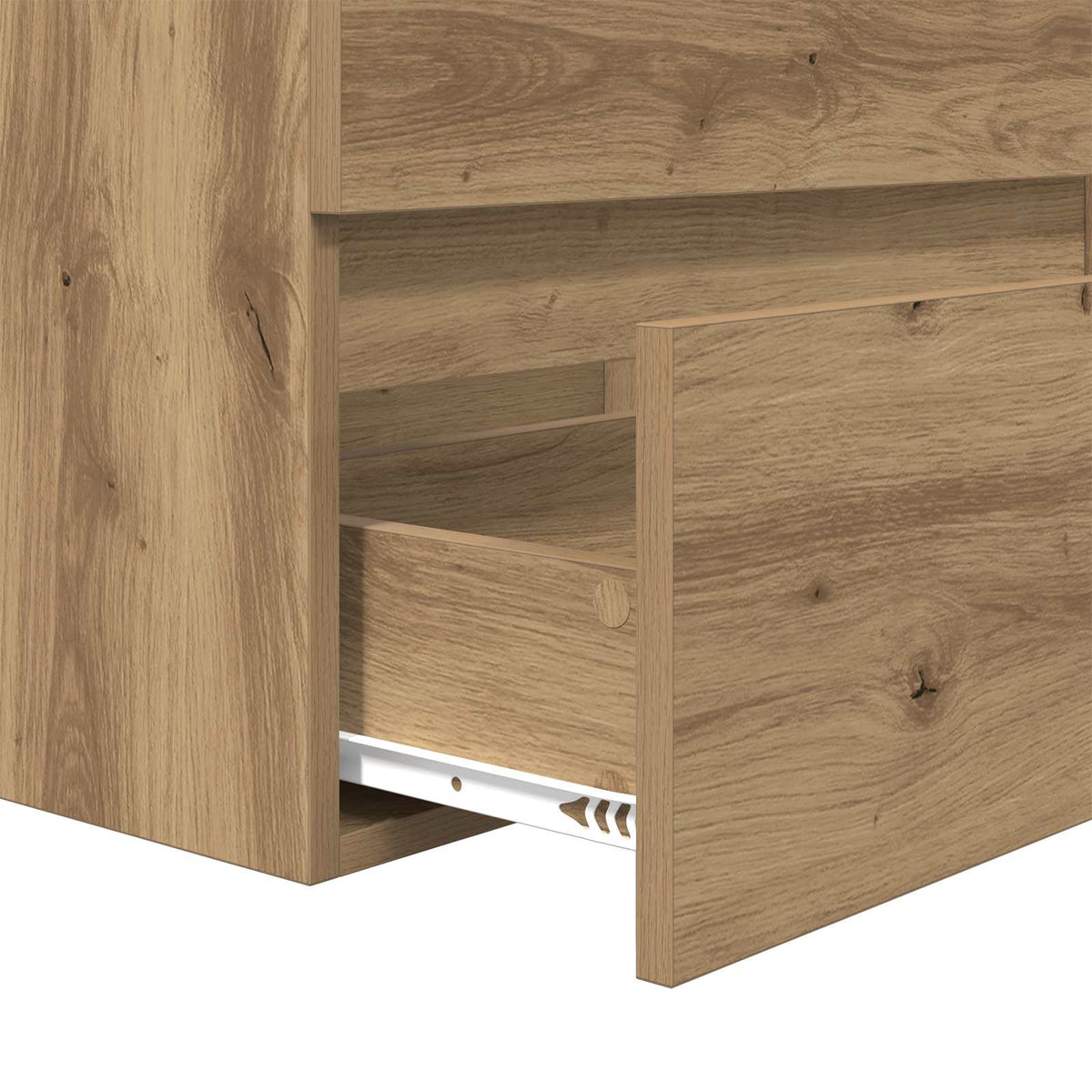 Ensemble de mobilier de salle de bain 3 pièces Chêne artisanal