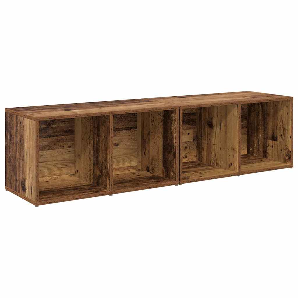 Ensemble meuble TV 2 pcs Bois Ancien 37 x 35 x 72 cm - XIOS