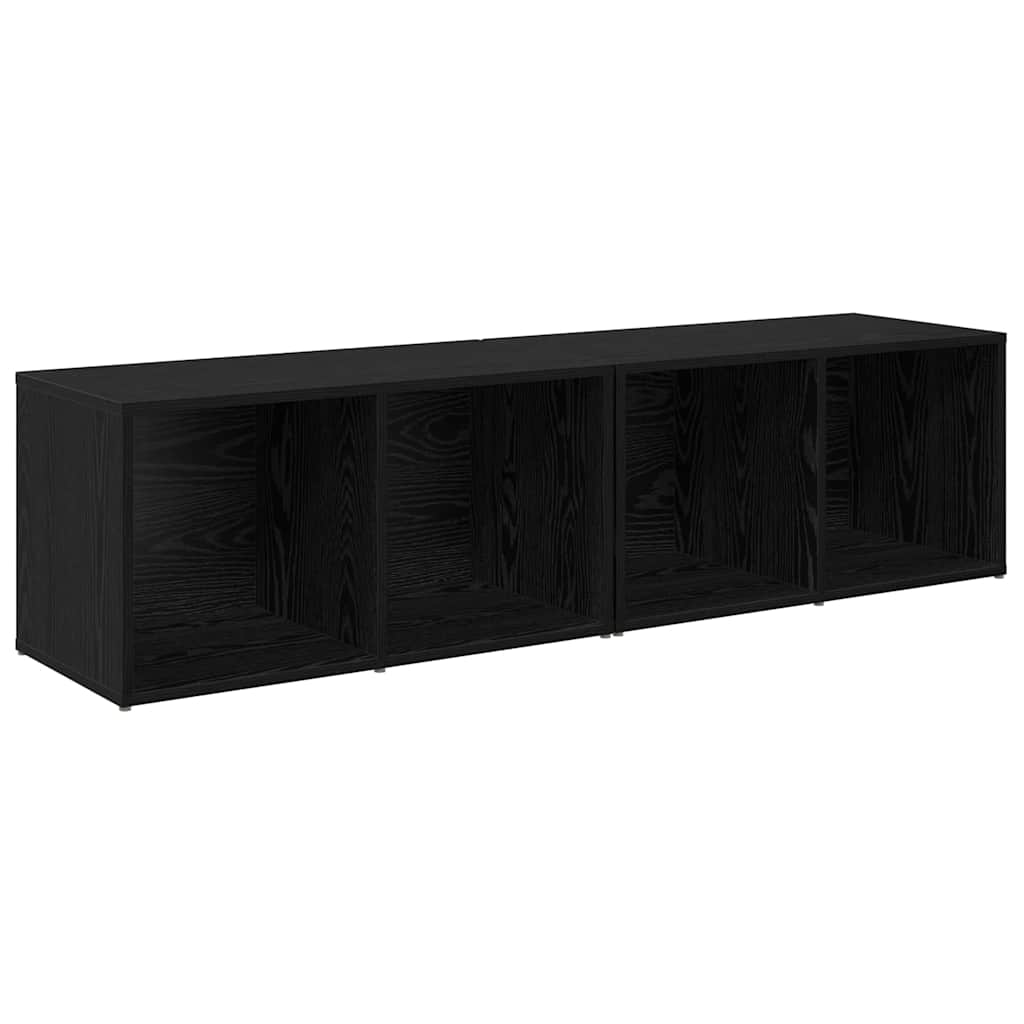 Ensemble meuble TV 2 pcs Chêne noir 37 x 35 x 72 cm - XIOS