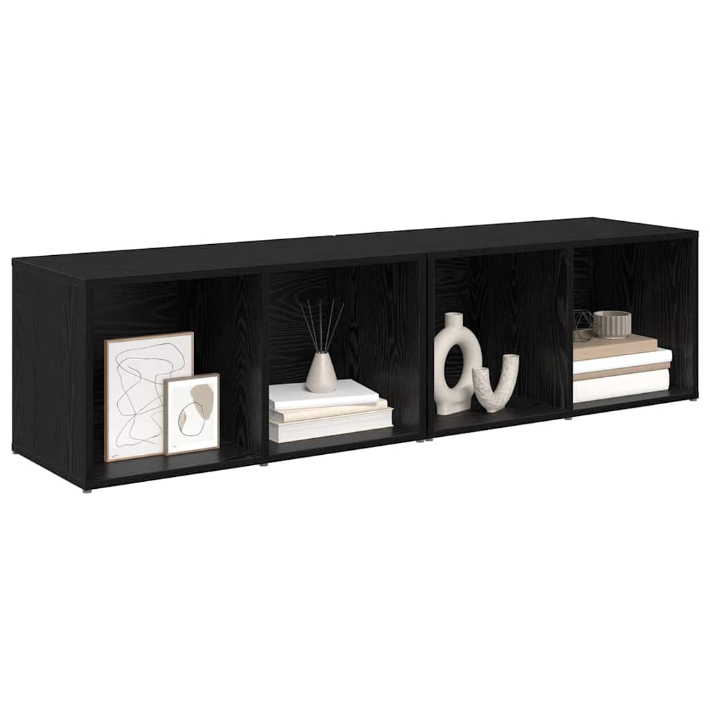 Ensemble meuble TV 2 pcs Chêne noir 37 x 35 x 72 cm - XIOS