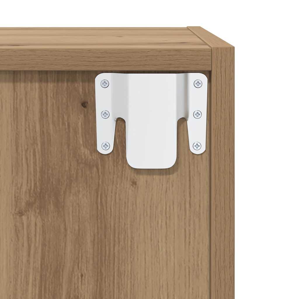 Ensemble meuble TV 4 pcs Chêne artisanal 37 x 37 x 72 cm - XIOS