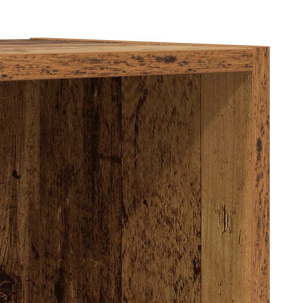Ensemble meuble TV 4 pc Bois Ancien Bois d'ingénierie