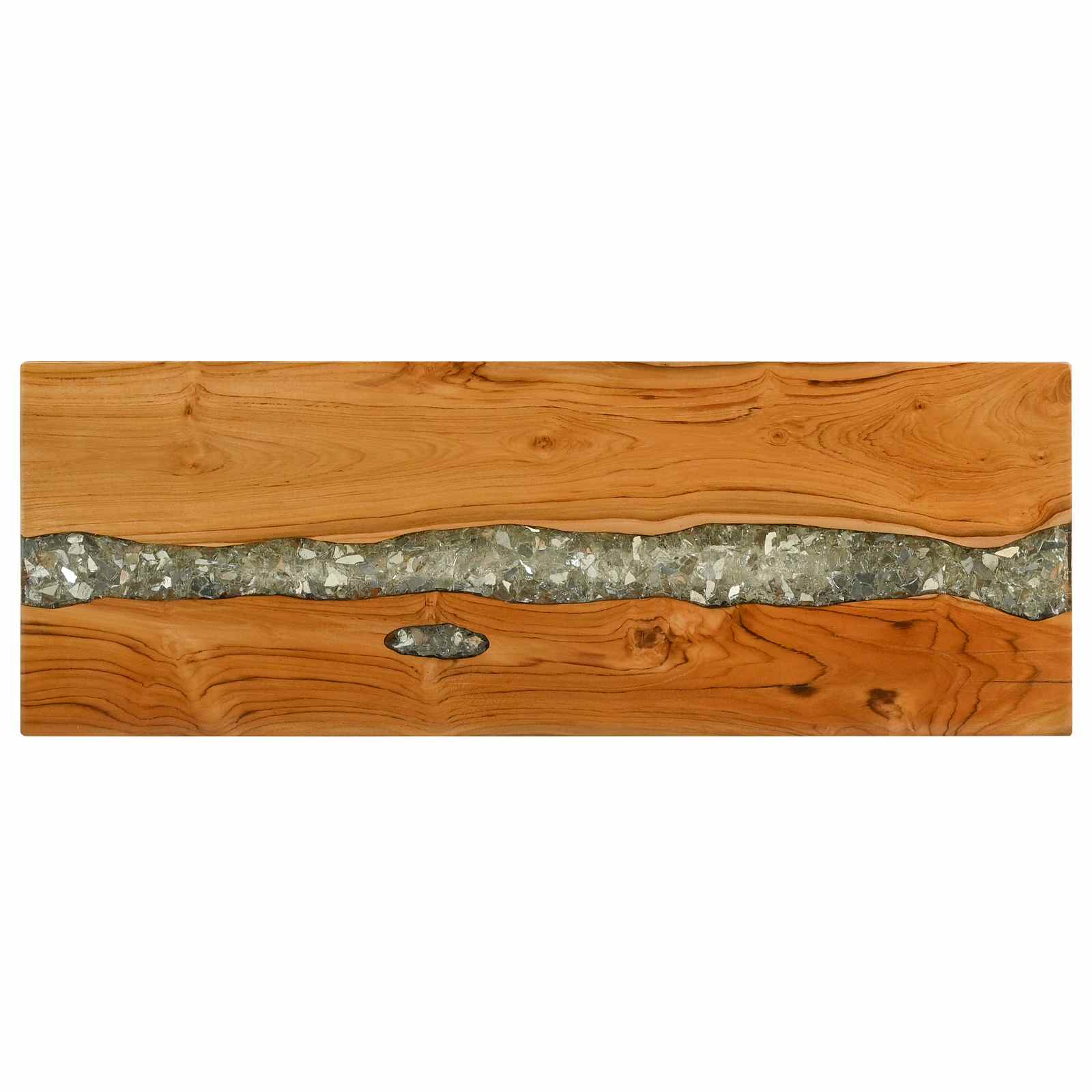 Table console Marron 100 x 35 x 75 cm Bois de teck massif - XIOS