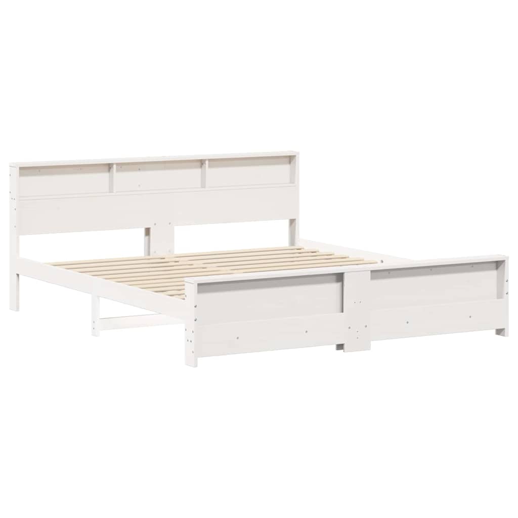 Cadre de lit Blanc 200 x 200 cm Bois d'ingénierie - XIOS