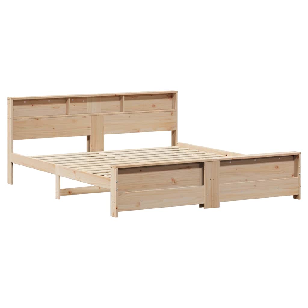 Cadre de lit Marron 180 x 200 cm Bois d'ingénierie - XIOS