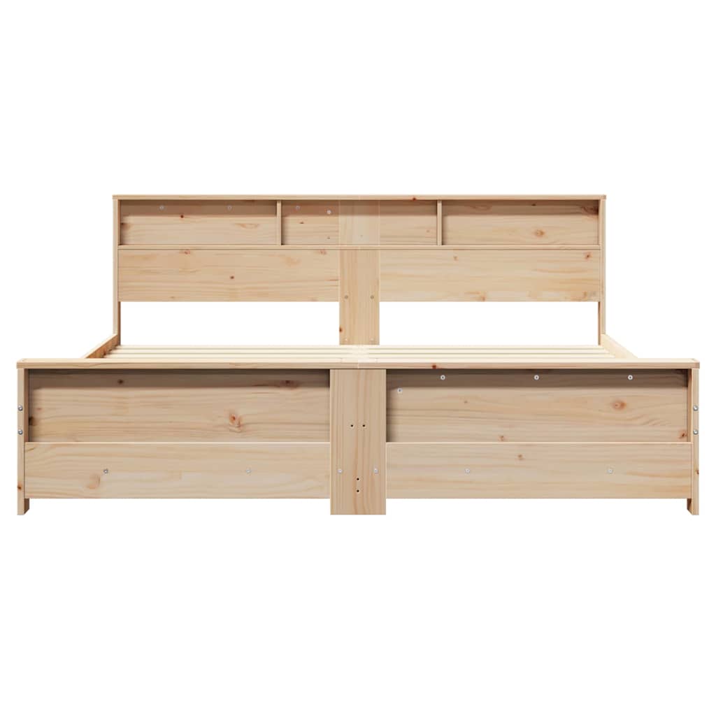 Cadre de lit Marron 180 x 200 cm Bois d'ingénierie - XIOS