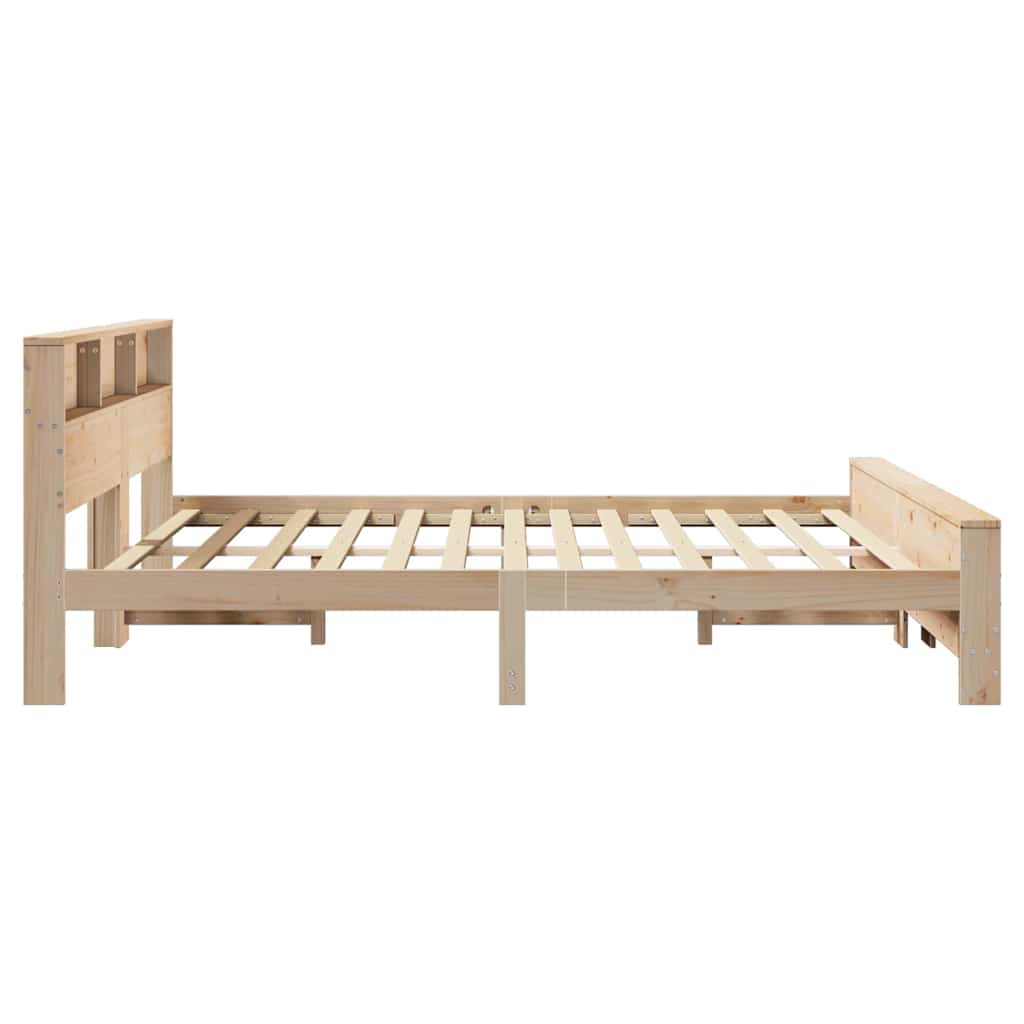 Cadre de lit Marron 180 x 200 cm Bois d'ingénierie - XIOS