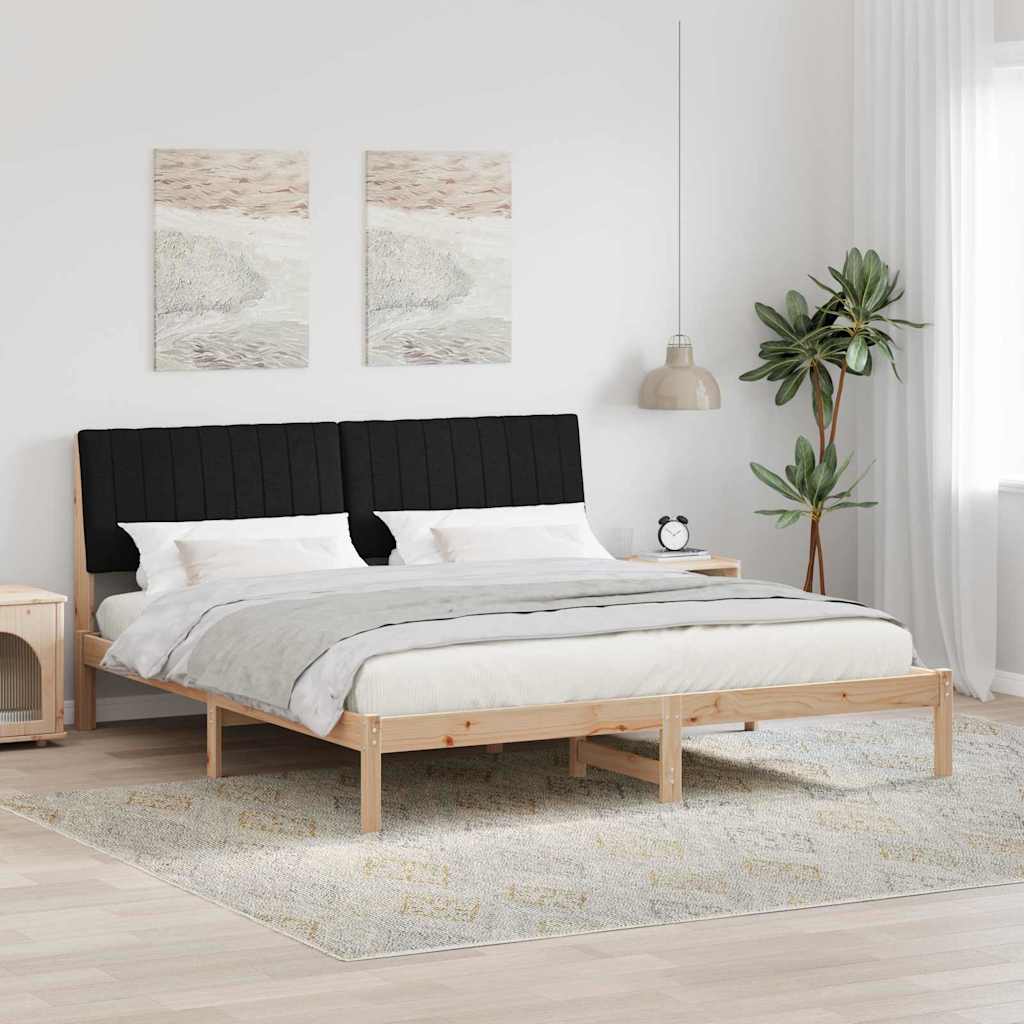 Cadre de lit avec tête de lit Marron 180 x 200 cm Pin massif - XIOS