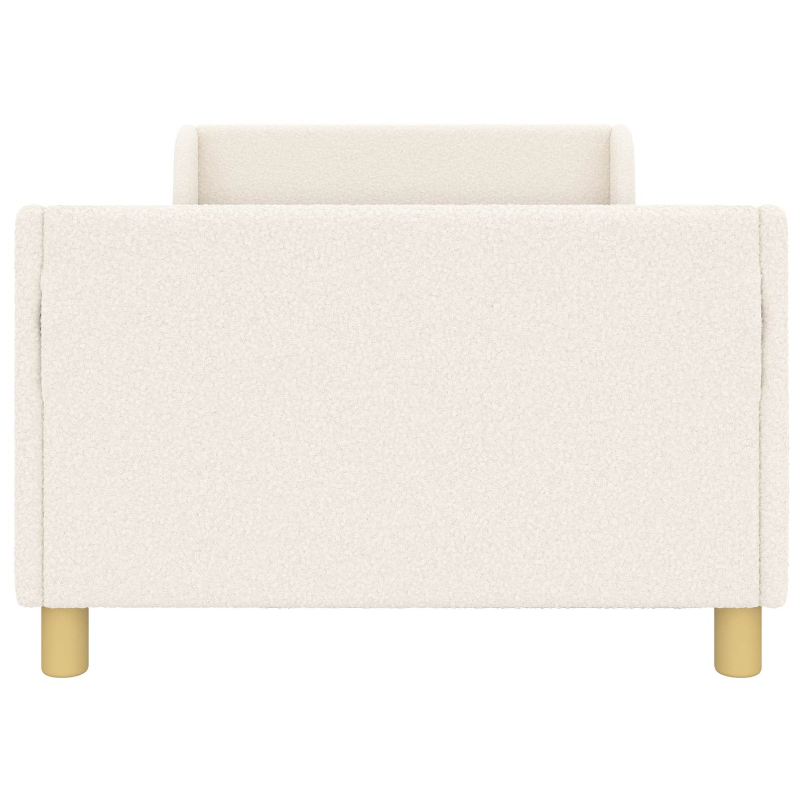 Cadre de lit pour enfants avec tête de lit Crème 90 x 200 cm - XIOS