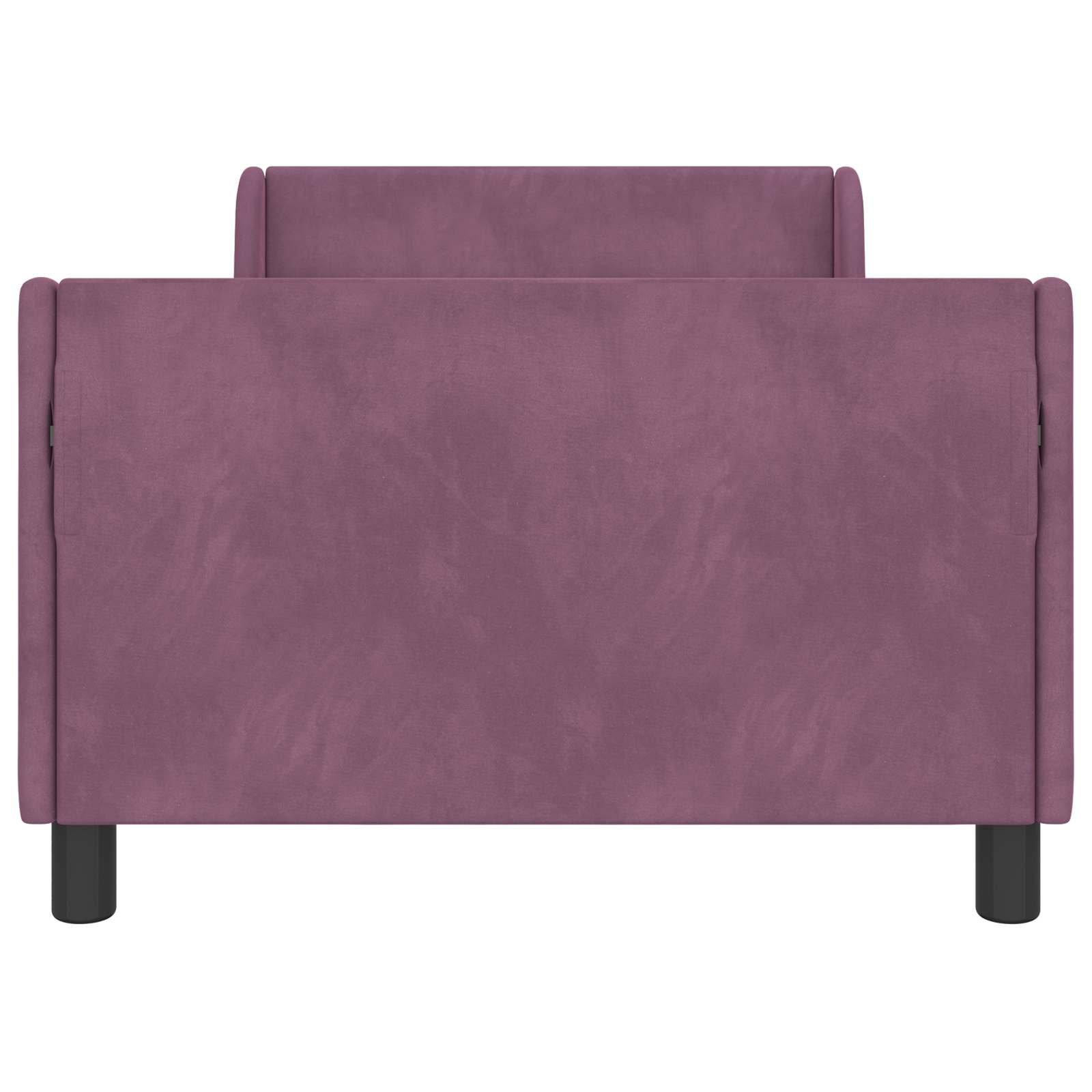 Cadre de lit pour enfants avec tête de lit Pourpre 90 x 200 cm