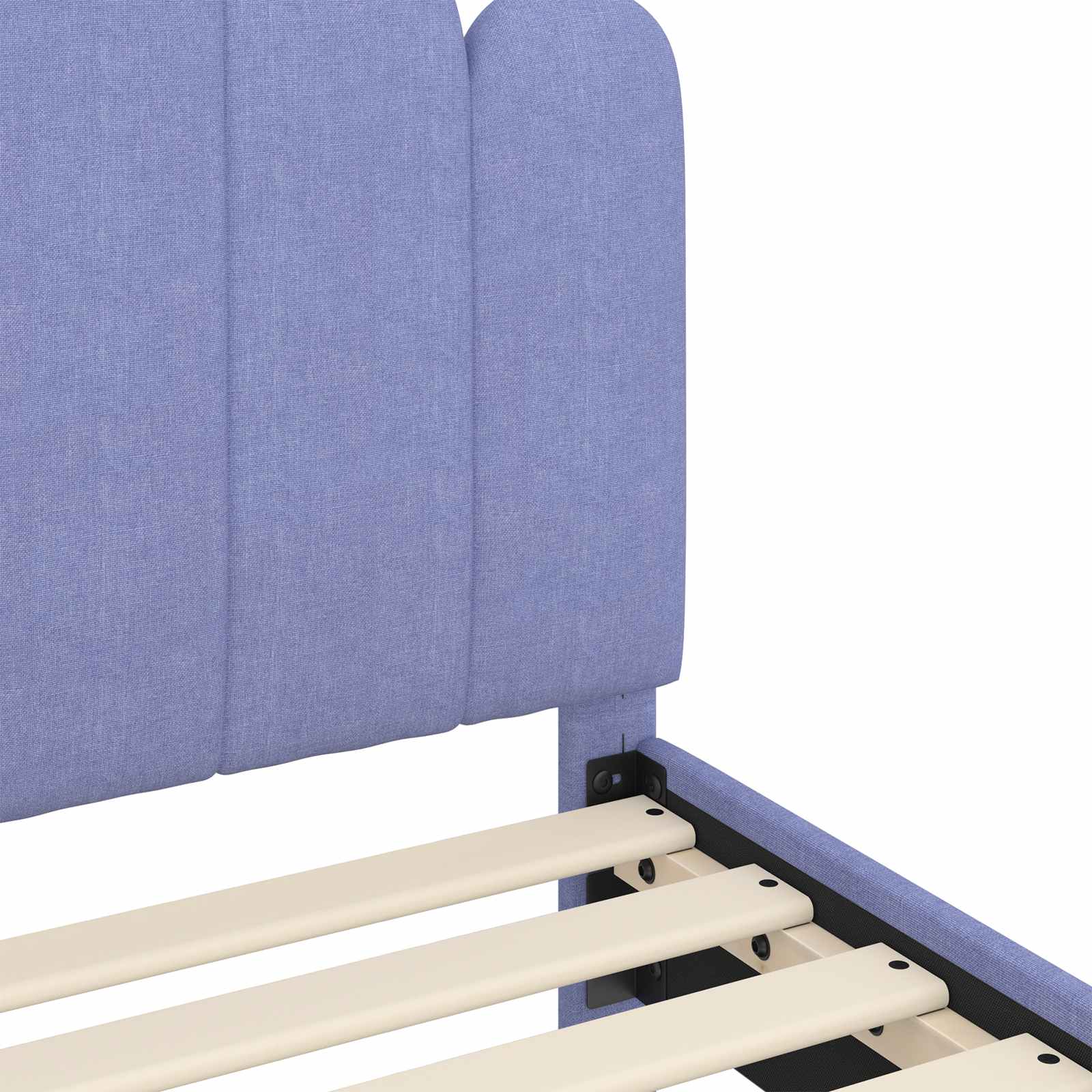 Cadre de lit pour enfants avec tête de lit Bleu denim - XIOS