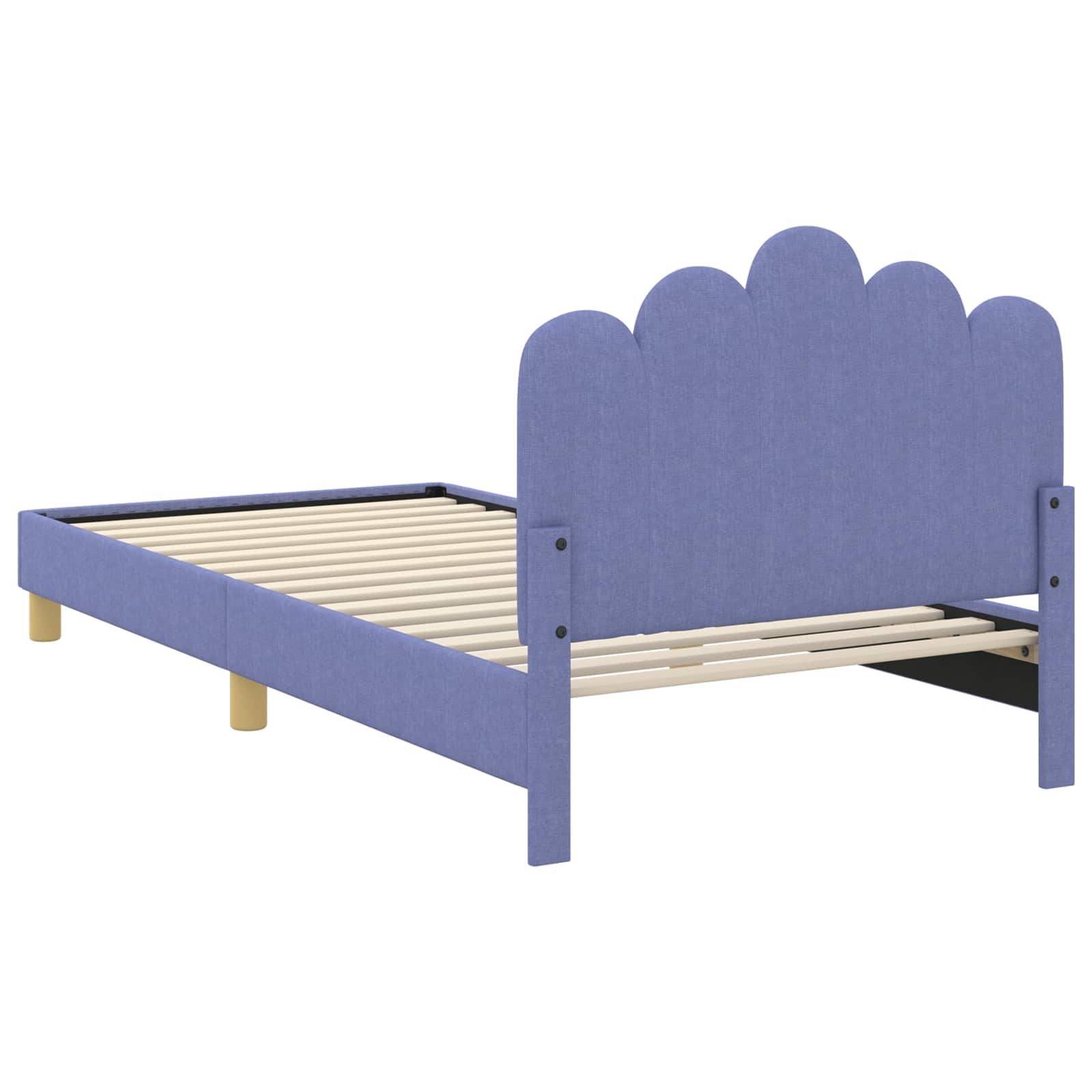 Cadre de lit pour enfants avec tête de lit Bleu denim - XIOS