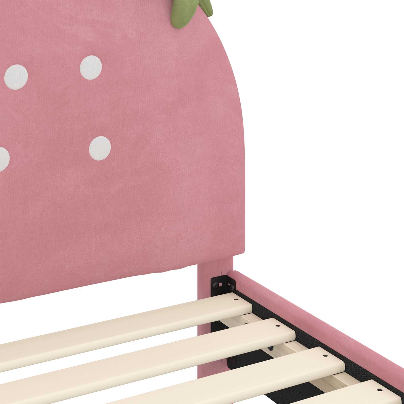 Cadre de lit pour enfants avec tête de lit Rose 80 x 200 cm - XIOS