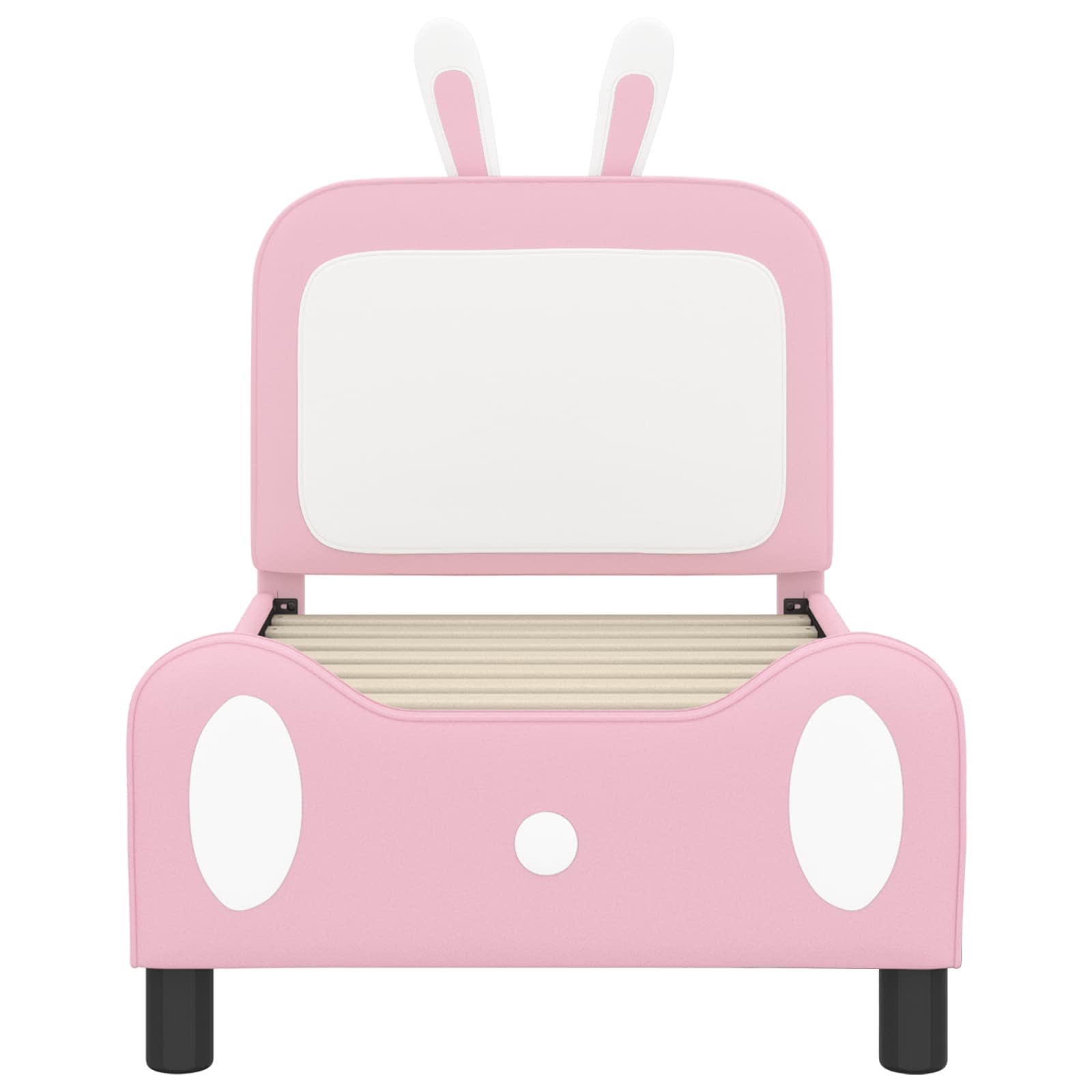Cadre de lit pour tout-petit avec tête de lit Rose 70 x 140 cm - XIOS