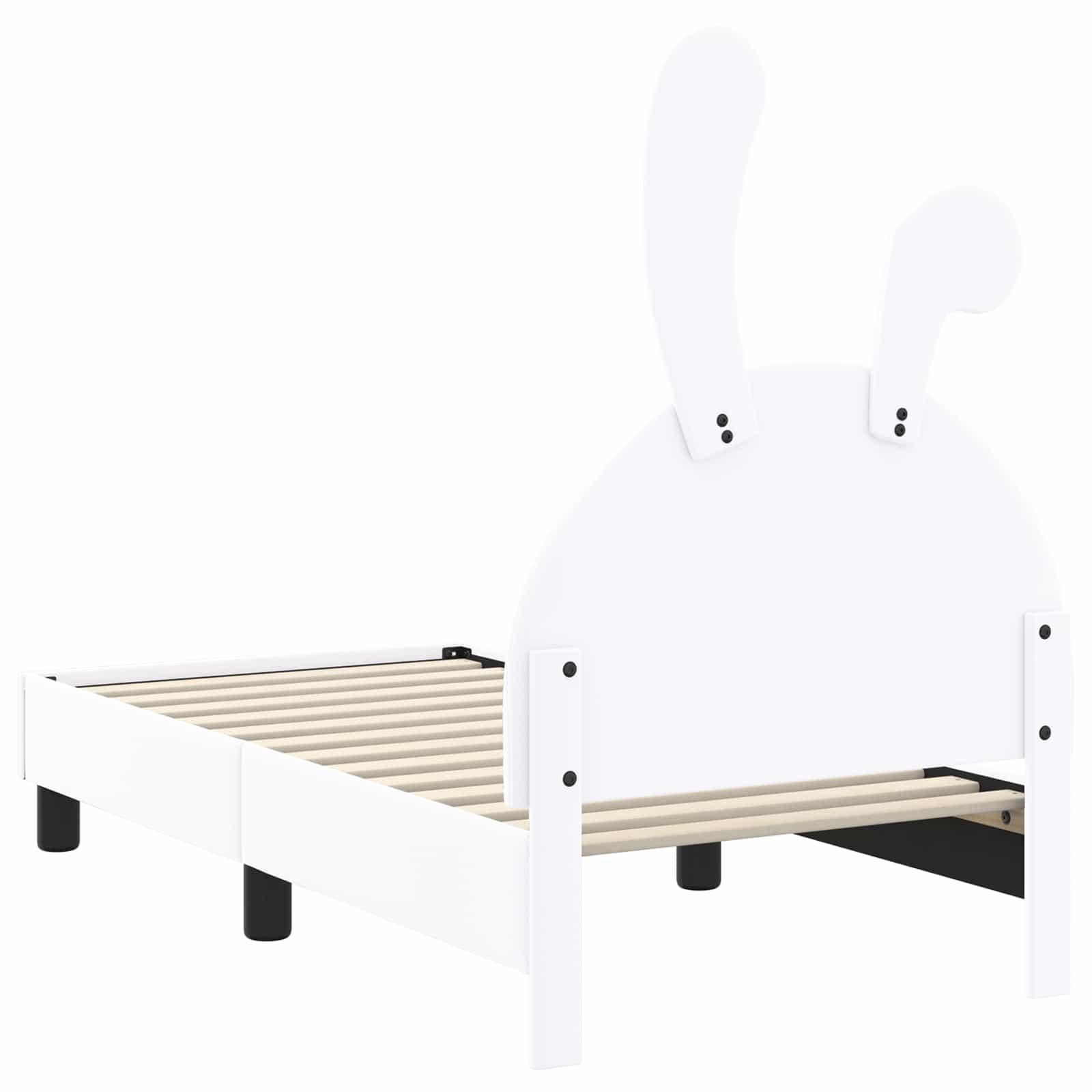 Cadre de lit pour tout-petit avec tête de lit Blanc 70 x 140 cm - XIOS