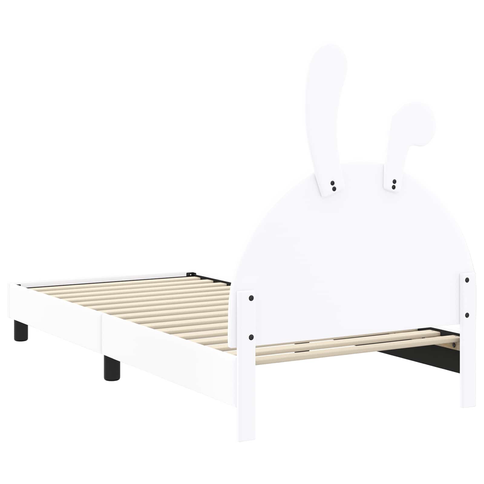 Cadre de lit pour enfants avec tête de lit Blanc 90 x 190 cm PU - XIOS