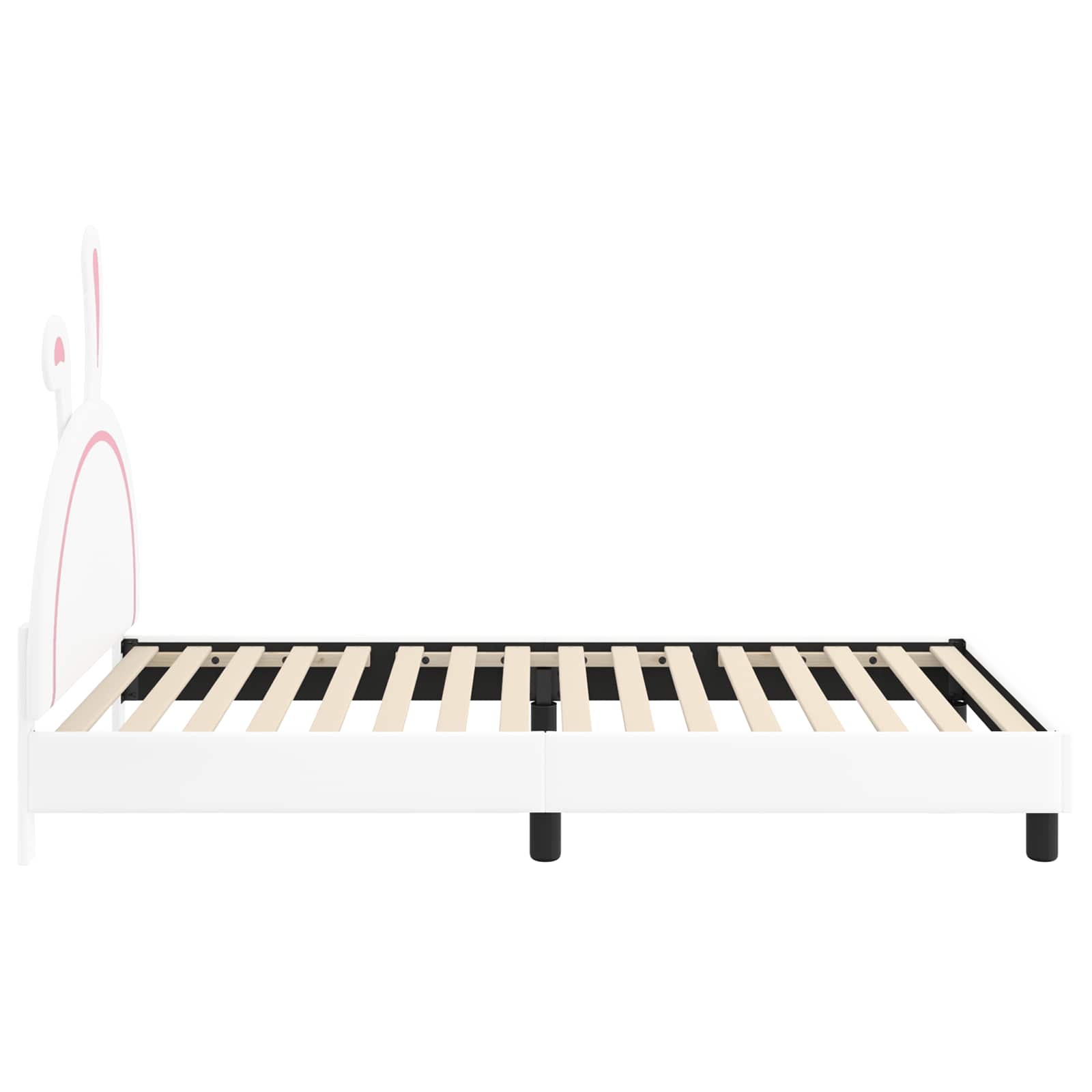 Cadre de lit pour enfants avec tête de lit Blanc 90 x 190 cm PU - XIOS