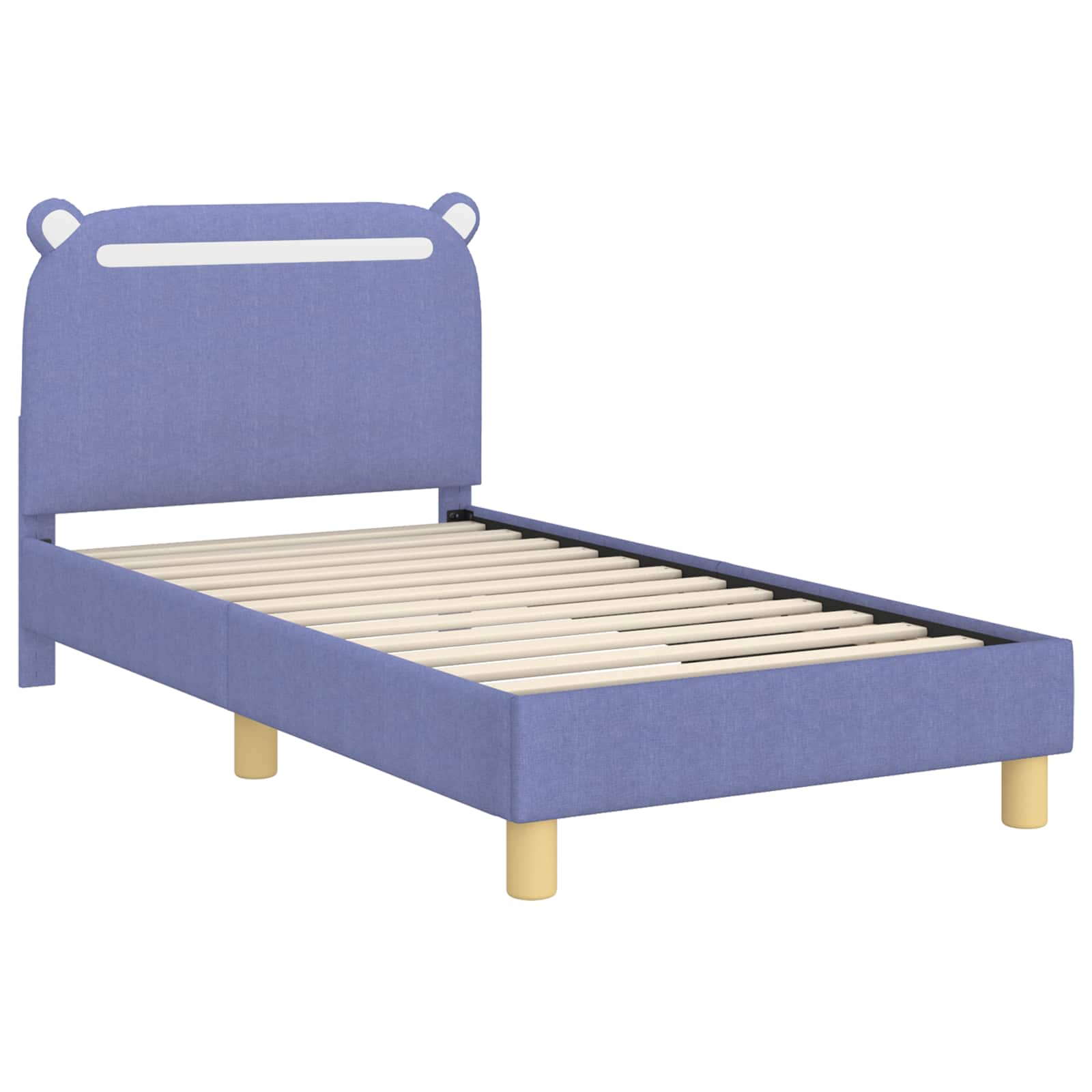 Cadre de lit pour enfants avec tête de lit Bleu denim - XIOS