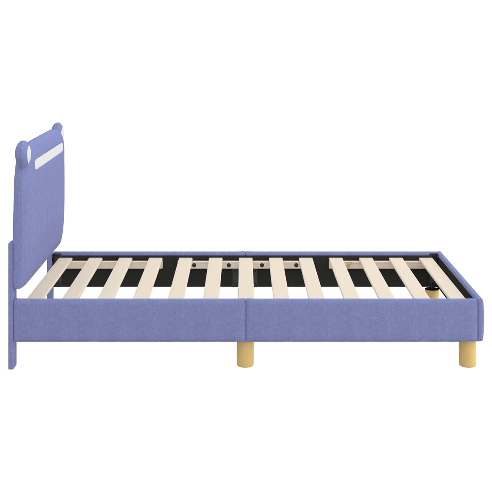 Cadre de lit pour enfants avec tête de lit Bleu denim - XIOS