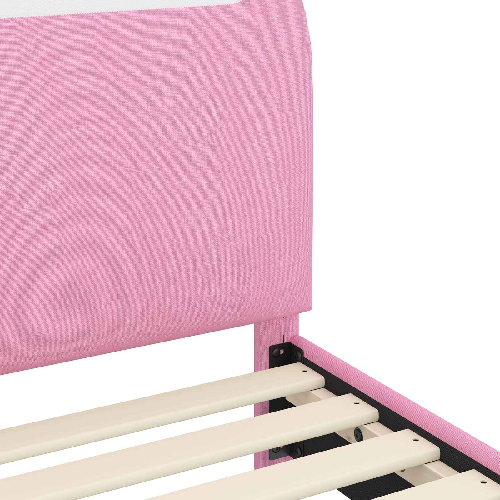 Cadre de lit pour enfants avec tête de lit Rose 80 x 200 cm - XIOS