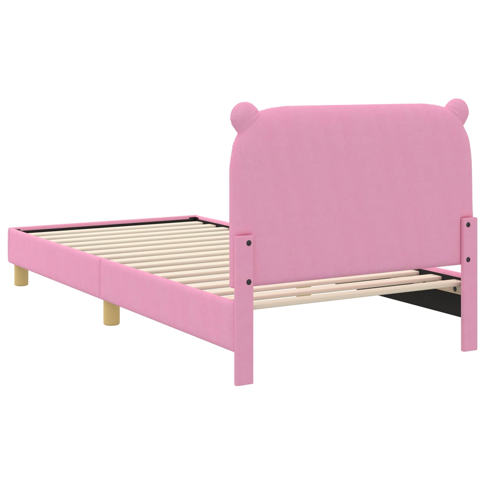 Cadre de lit pour enfants avec tête de lit Rose 80 x 200 cm - XIOS