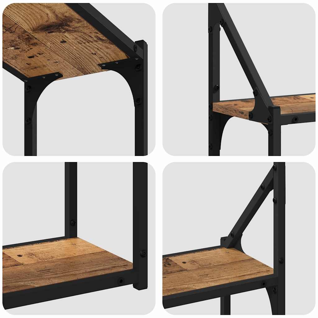 Étagère Murale Bois ancien 60 x 21 x 51 cm Bois d'ingénierie - XIOS