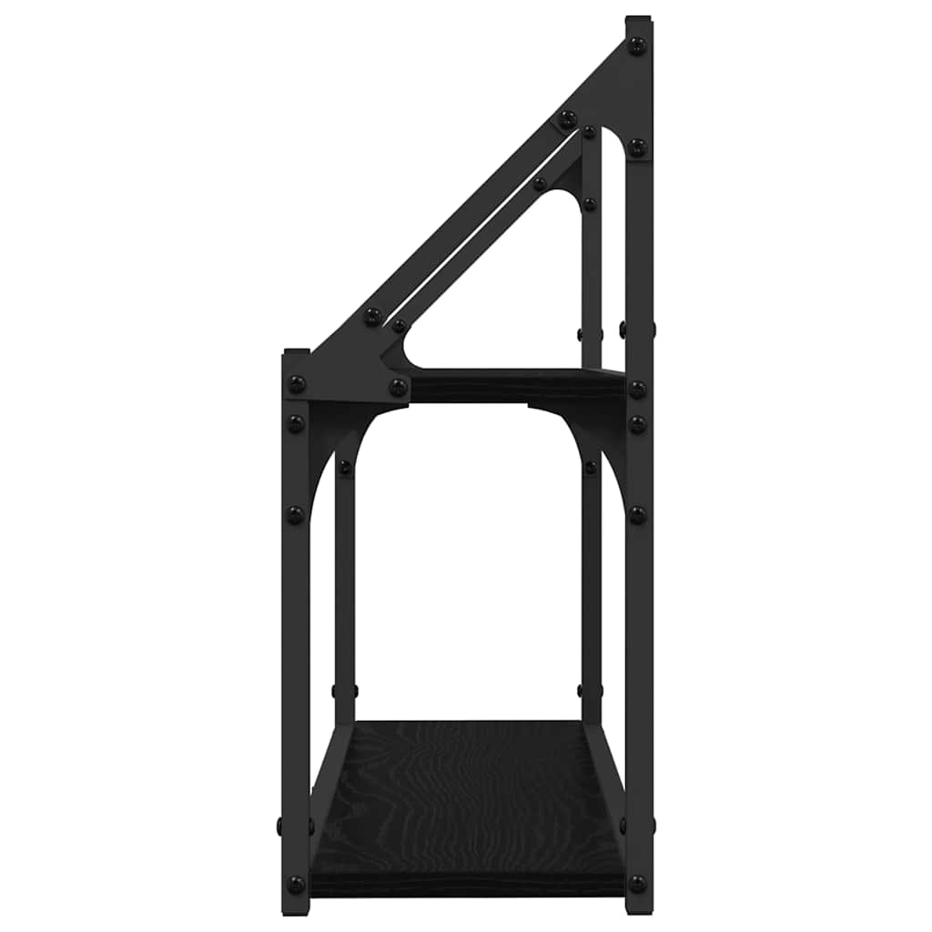 Étagère Murale Chêne noir 60 x 21 x 51 cm Bois d'ingénierie - XIOS
