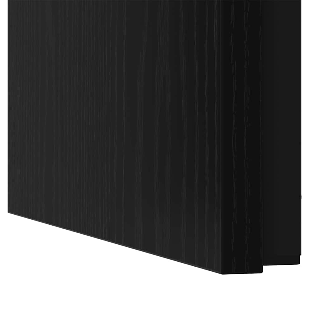 Table basse gigogne 3 pcs Chêne noir 60 x 35 x 56 cm - XIOS