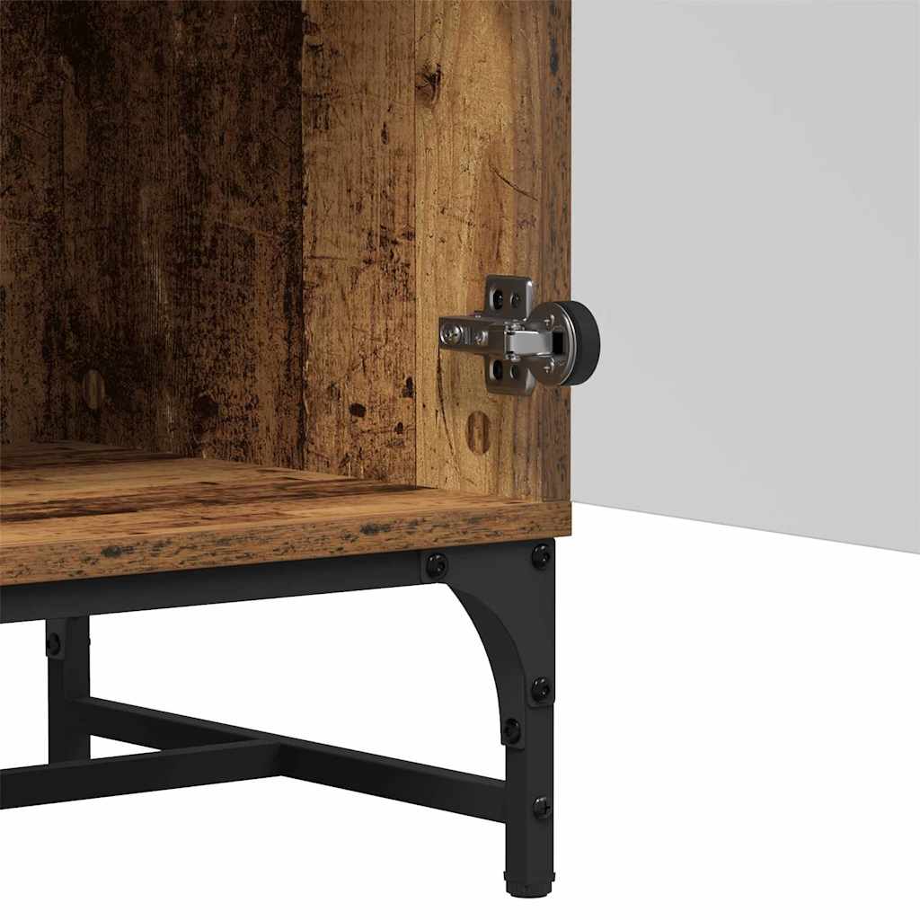 Haut Armoire Bois ancien 35 x 37 x 117 cm Bois d'ingénierie - XIOS